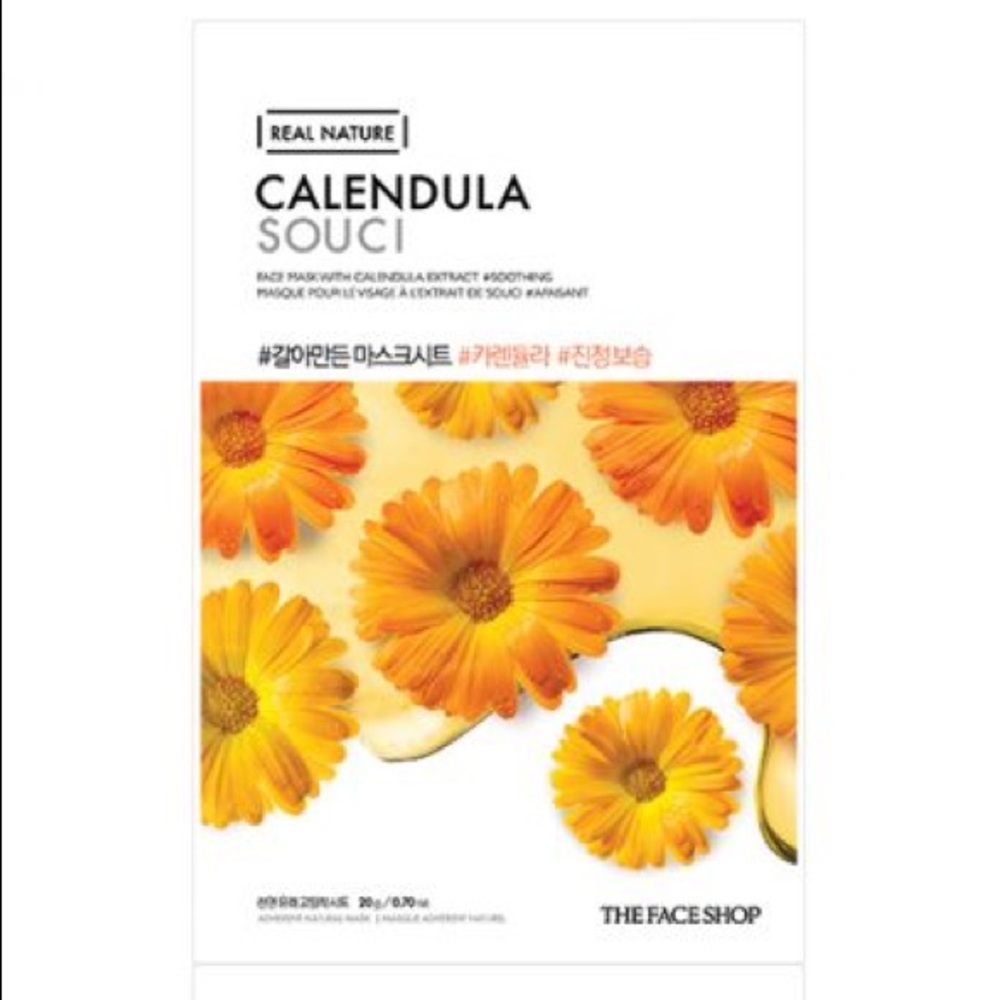 The Face Shop kbeauty sheet mask (4 piece bundle)